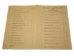 Lot of (3) 1962 British Open Items: Program, Pairing Sheet, & Parking Pass-Palmer Win