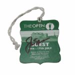 Jack Nicklaus Signed 2005 British Open Badge-His Last as Player-St. Andrews-JSA COA