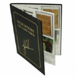 Tiger Woods Upper Deck Gold Foil Tiger Slam Cards in Book