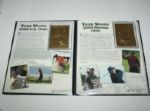 Tiger Woods Upper Deck Gold Foil 'Tiger Slam' Cards in Book