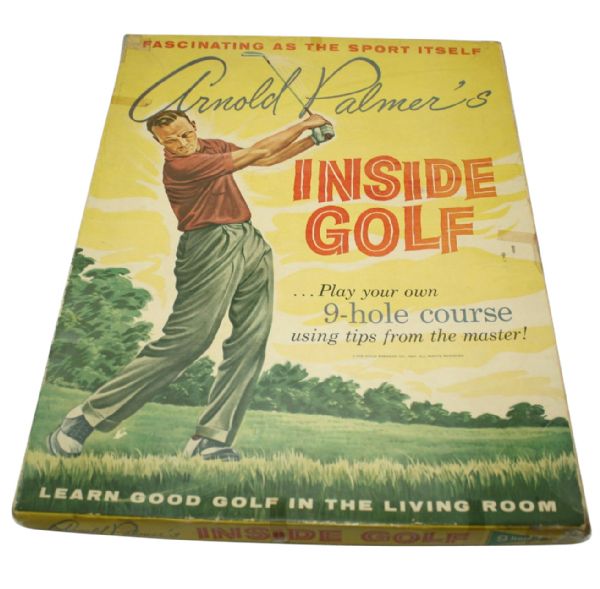 1961 Arnold Palmers Inside Golf Game-Great Graphics of a Young Arnie!