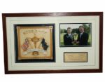 Oakland Hills 2004 Ryder Cup Thank You Gift Deluxe Shadowbox To C.E.O. Mich. PGA