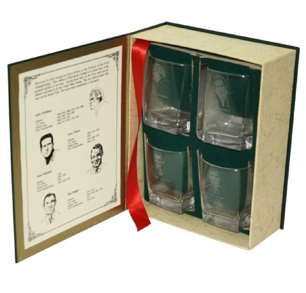 "The Grand Slam" Storybook Crystal-History PGA Champ. Vol 1 Hogan, Nicklaus Etc.