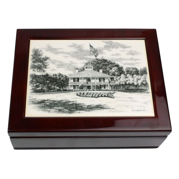 Augusta National Members Commemorative Ball Set in Cherry Box