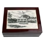 Augusta National Members Commemorative Ball Set in Cherry Box
