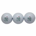 Augusta National Golf Club Members Sleeve of Golf Balls