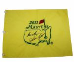 Big Three Signed Flag JSA COA
