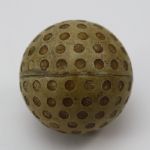 The 'Dunlop V' Recessed Large Dimpled Golf Ball
