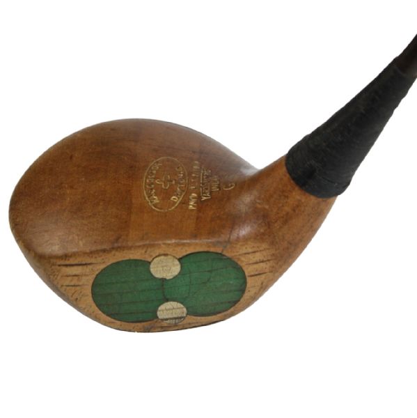 Rare MacGregor Yardsmore 1920s Original Go-Sum Model Brassie