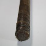 William Gibson & Co. Lockwood Brown Hickory Shank Proof Niblick