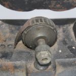 Rare Chambers Patent “The Omnes Golf Ball Marker” Cast Iron Golf Press - Circa 1910