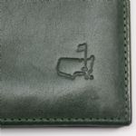 Augusta National Leather Wallet-Unused condition with Logo