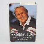 Arnold Palmer 'A Golfer's Life' With Hand Signed Book Plate By Arnie-JSA COA