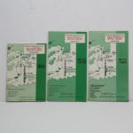 Lot of Three Masters Spectator Guides:Jack  Nicklaus Victories - '72, '75, and '86