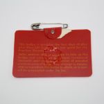 1972 Masters Badge - Jack Nicklaus Victory
