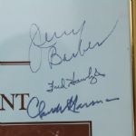 Signed By Seldom Seen 1948 Masters Champ CLAUDE HARMON-Tournament Poster 