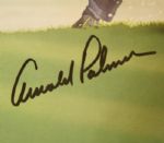 Arnold Palmer Signed Limited Edition 'The King In Augusta' Zuniga Print JSA #B76399