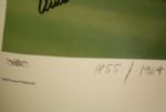Arnold Palmer Signed Limited Edition 'The King In Augusta' Zuniga Print JSA #B76399