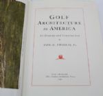 1927 Book 'Golf Architecture In America' by Geo C. Thomas Jr.