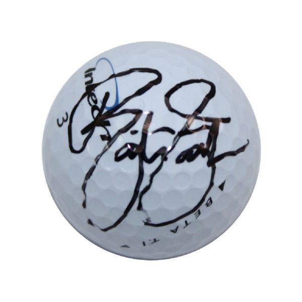 Rickie Fowler Signed Golf Ball JSA COA