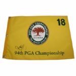 Rory McIlroy Signed 2012 PGA Flag - Kiawah Island JSA COA