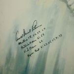 Arnold Palmer's Finest Known Autograph w/Full Name & Wins On Oversize 33 X 44 Print