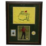 Tiger Woods 2001 Masters Tribute w/UDA Limited Edition 8x10 Framed Photo BAJ25316