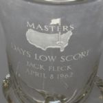 Jack Fleck's 1962 Masters Low Score Crystal Vass Trophy - April 8, 1962