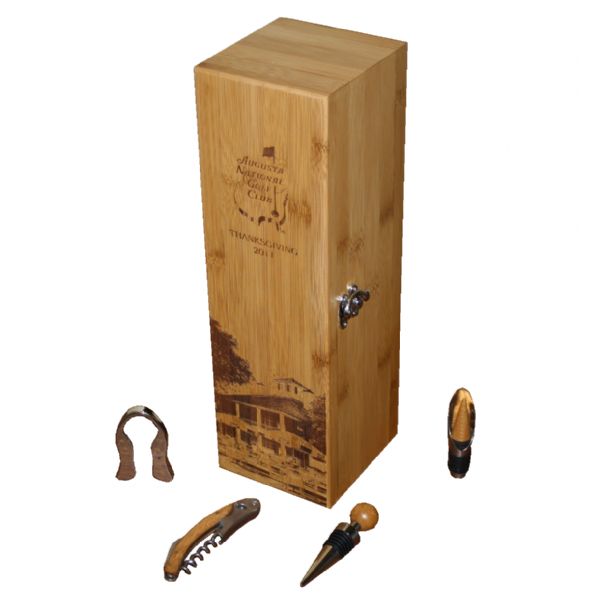 Augusta National Golf Club Member Gift - Wine Box - 2011 Thanksgiving