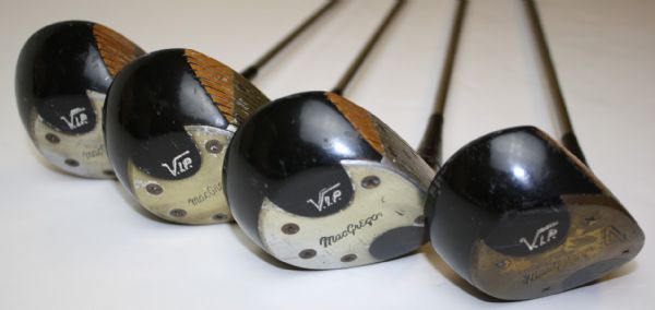 McGregor Set of 4 Toney Penna VIP Woods - Two Drivers, 2-Wood,4-Wood- SAME NECK NUMBERS