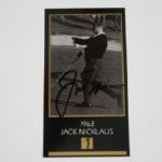 Jack Nicklaus Signed GSV Card - 1963 JSA COA 