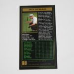 Jack Nicklaus Signed GSV Card - 1966 JSA COA  