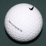 Tiger Woods Signed UDA Range Driven Ball Certificate - 463/500 - With Ball!