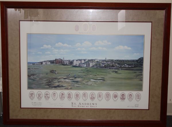 The Old Claret Jug Millennium Limited Edition St. Andrews Open Championship Winners by Bill Waugh