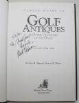 Signed to R.T. Jones SR-Olman's Guide to Golf Antiques Other Treasures of the Game by John/Morton Olman