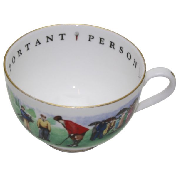 Robert Trent Jones Sr.s VIP Cup and Bernardaud Limogers with Golf Landscape