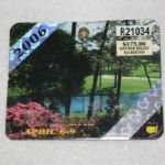 2006 Masters Badge