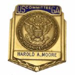 USGA Committee Badge Issued to Harold A. Moore