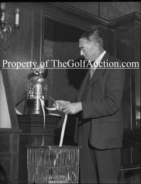 Frances Ouimet Vintage Glass Plate Negative - Dennis Brearley Collection GF13