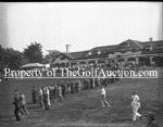 Crowd at Belmont C.C. - 1937 Vintage Glass Plate Negative - Dennis Brearley Collection GF56