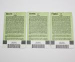 (3) 2006 Masters Practice Round Tickets - Phil Mickelson Champ