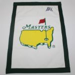 Bubba Watson Signed Undated Masters Garden Flag JSA COA