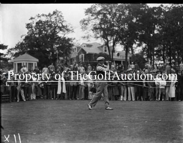 Brookline 1933 Vintage Glass Plate Negative - Dennis Brearley Collection GF29