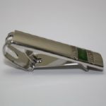 Masters Undated Silver Money Clip with Green