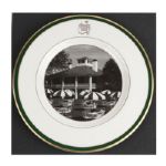 Augusta National Members 8 Inch Pickard Plate Depicts Clubhouse-VIP Area Sales Only