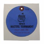 1964 Masters Paper Ticket #3058
