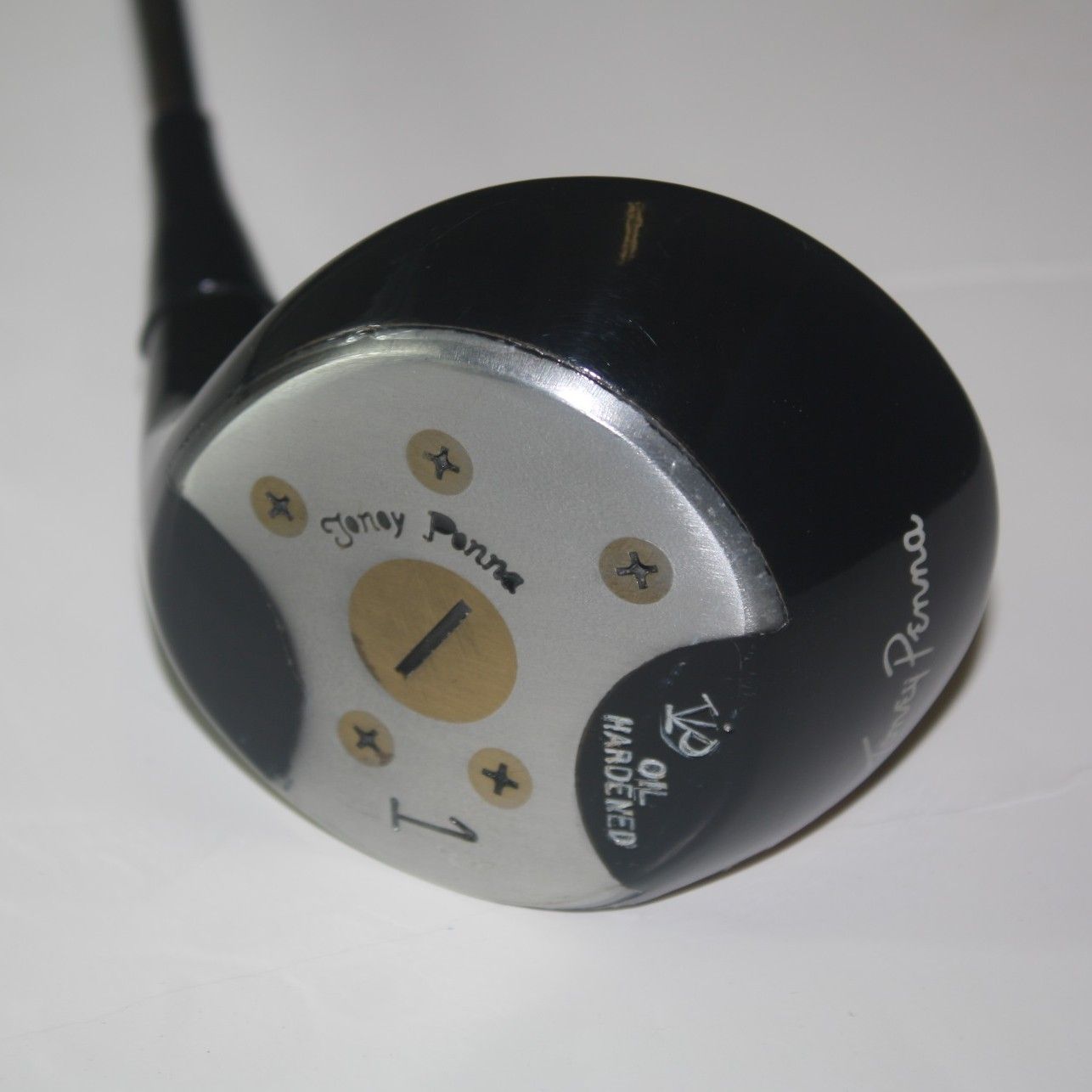 Lot Detail - Toney Penna Black Driver with Silver/Red Inset TIP