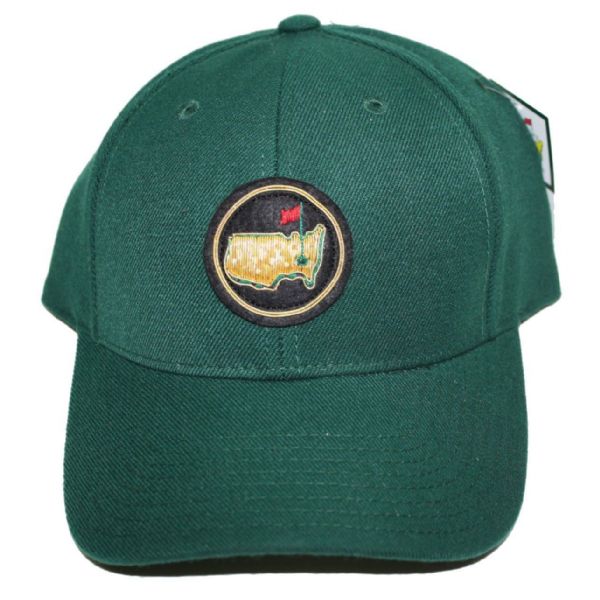 Masters Highly Demanded Members Green Hat with Gold Logo Patch-V.I.P. Sales Only