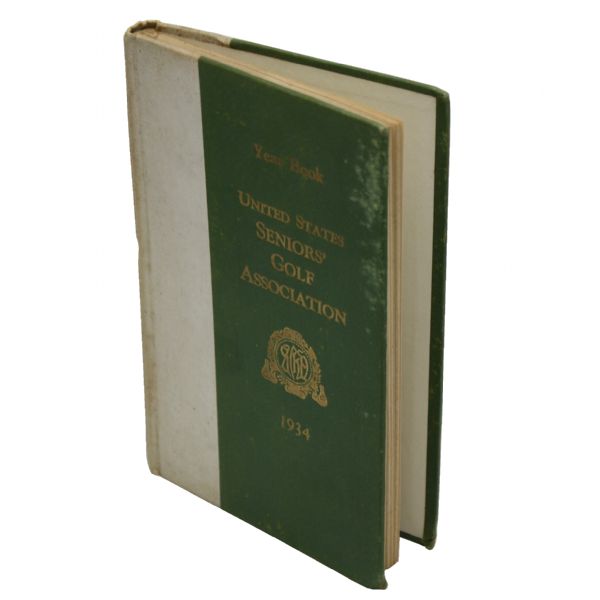 1934 United States Seniors Golf Association Year Book