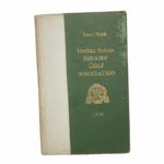 1934 United States Seniors Golf Association Year Book